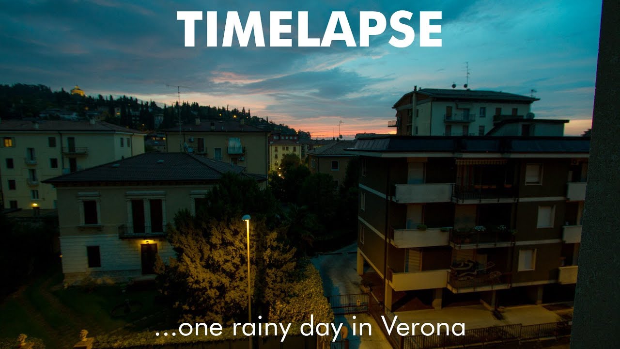 TIMELAPSE One day in Verona - Borgo Trento