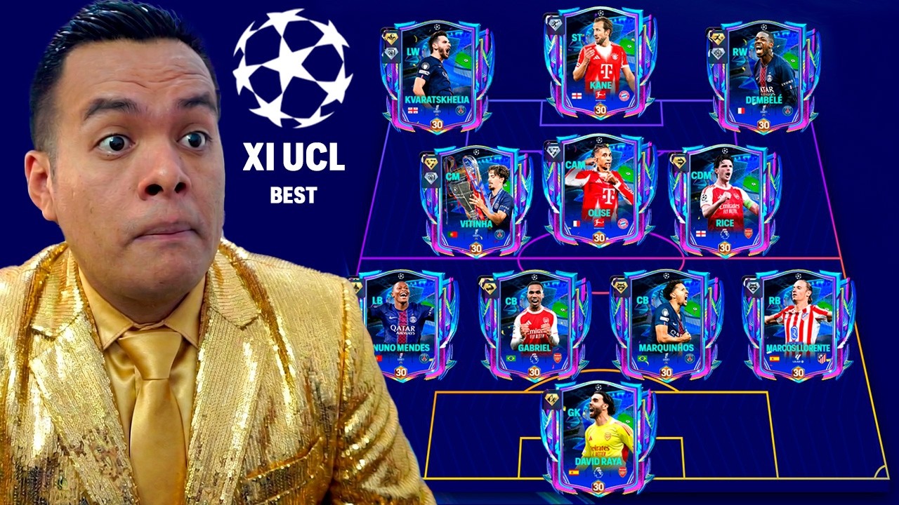 Fichamos el FULL XI CHAMPIONS LEAGUE 2026 en FC Mobile