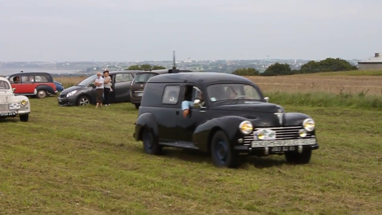 Peugeot 203 au Mont Saint Michel 2011 ( part 2 )