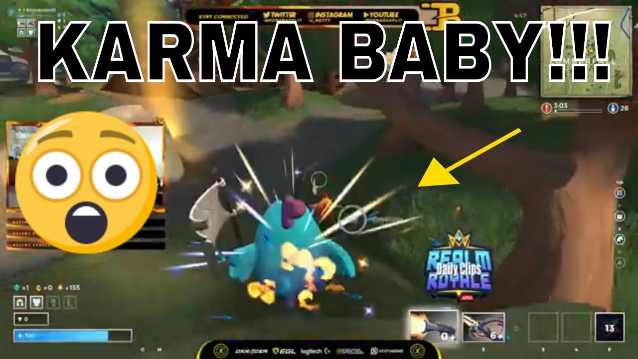 Realm Royale Daily Clips: Karma Baby!! Short Clip