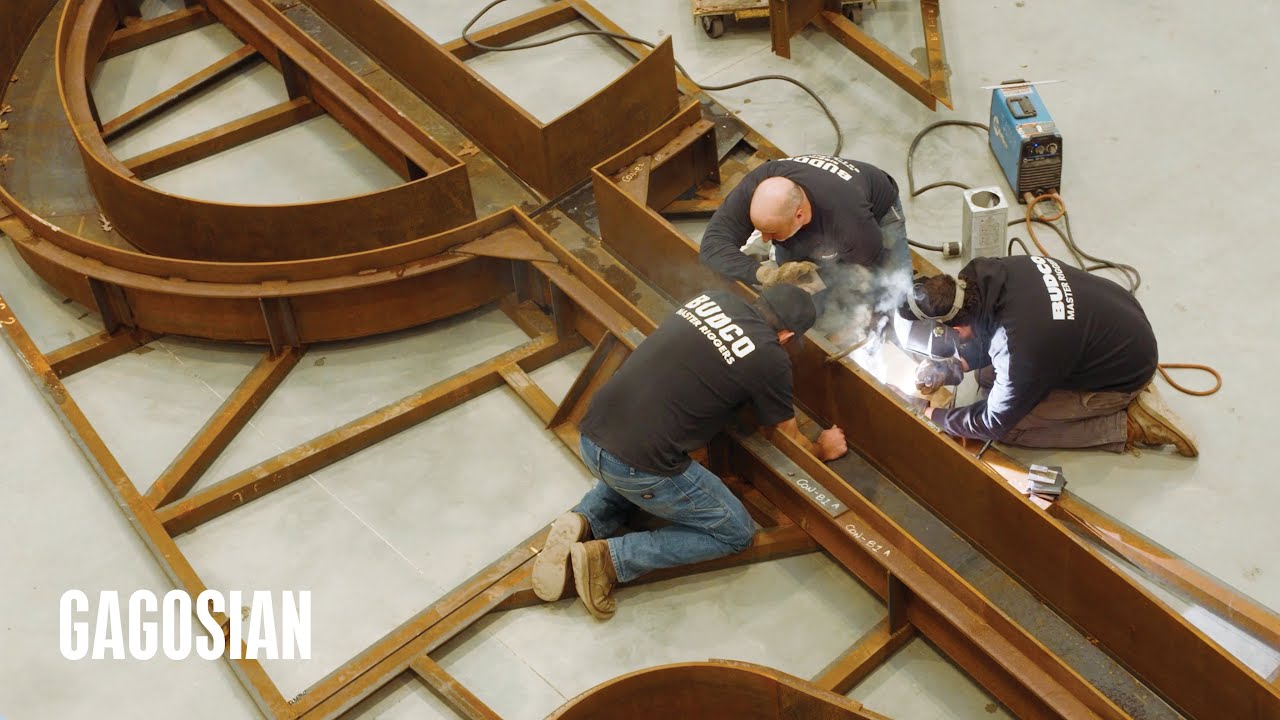 Installation of Michael Heizer: Negative Sculpture | Gagosian