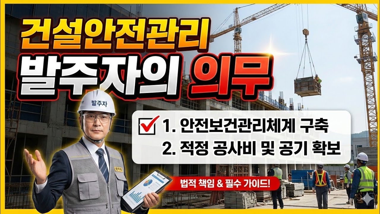 건설안전관리 발주자의 의무