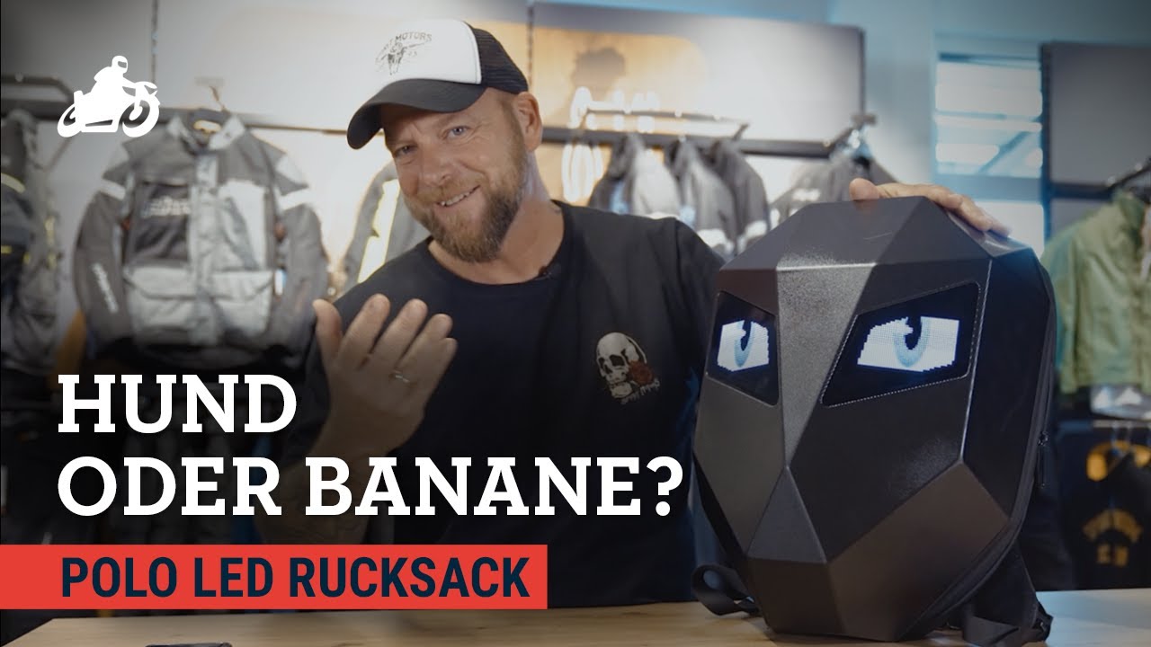 Hund oder Banane? POLO LED Rucksack