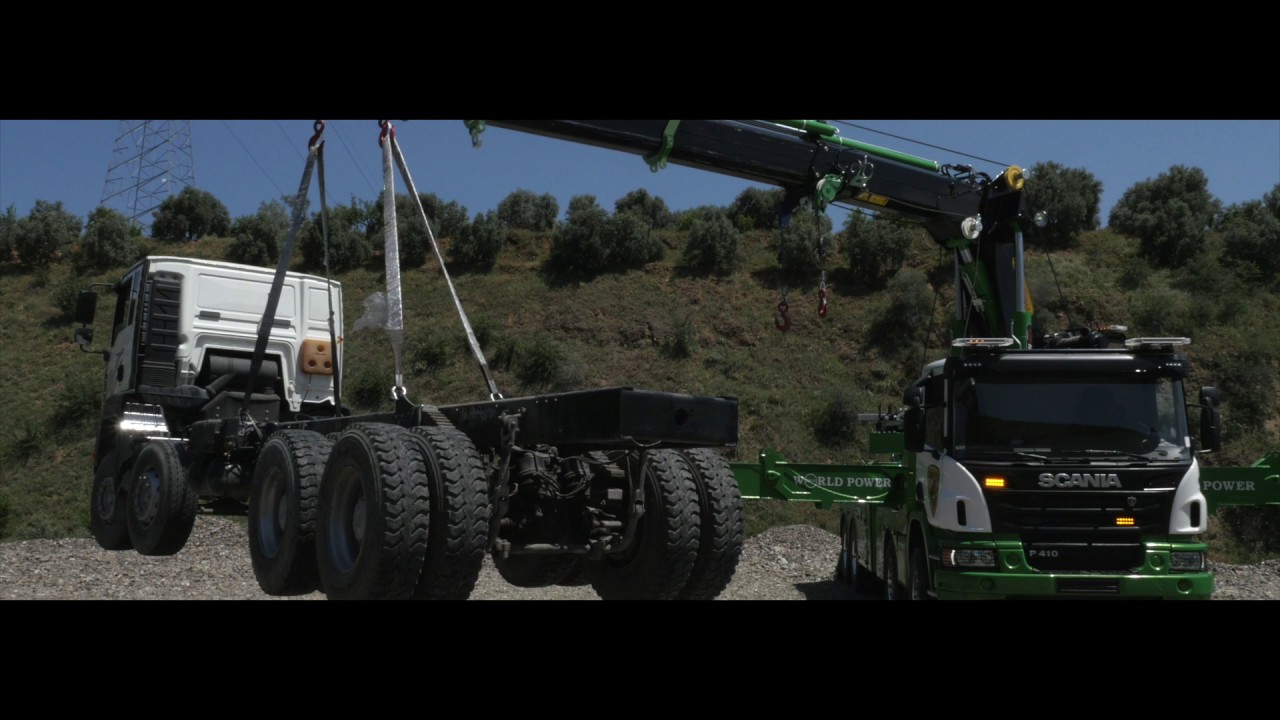 ER-122000 L4 - Towing & Recovery - Tow Truck Crane | English - World Power Erkin