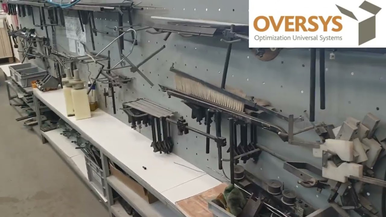 VIDEO OVERSYS U61560622 BOBST DOMINO 110M SPECIALTY FOLDER GLUER