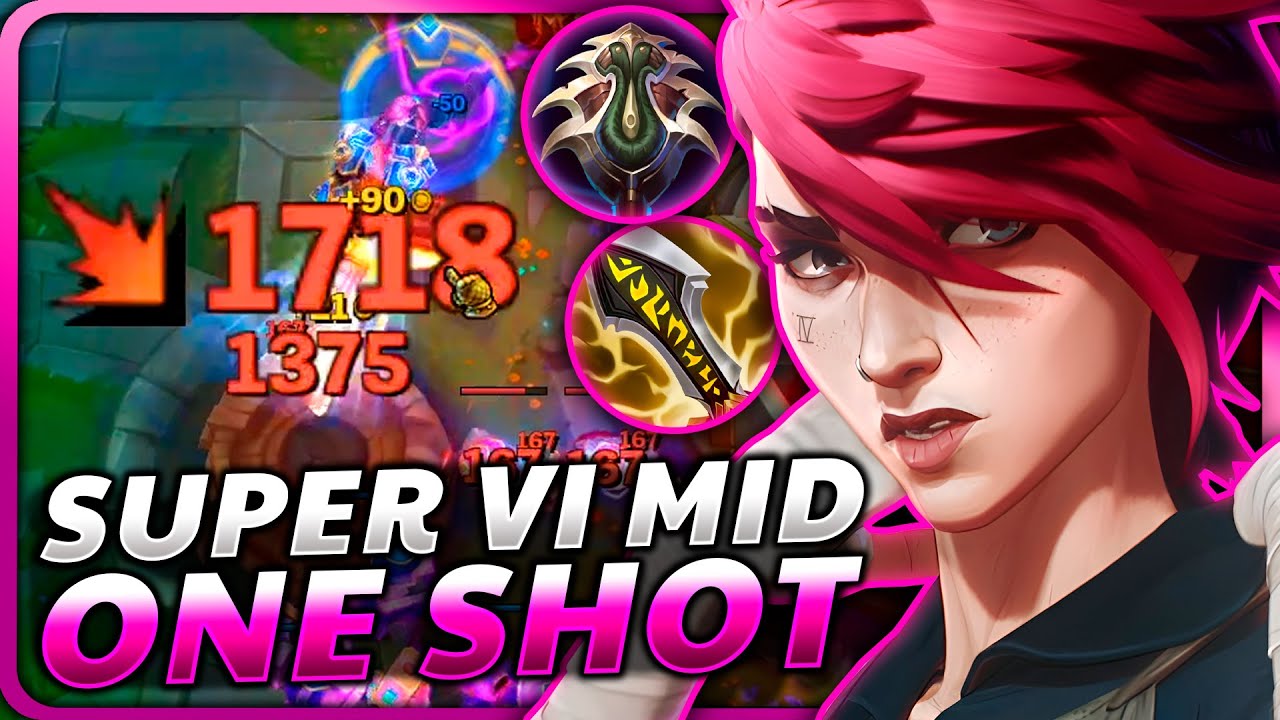 💀¡LAS MAYORES DETONADAS en MID con la [SUPER VI] EXPLOSIVA que ONE SHOTEA de 1 AUTOATAQUE!