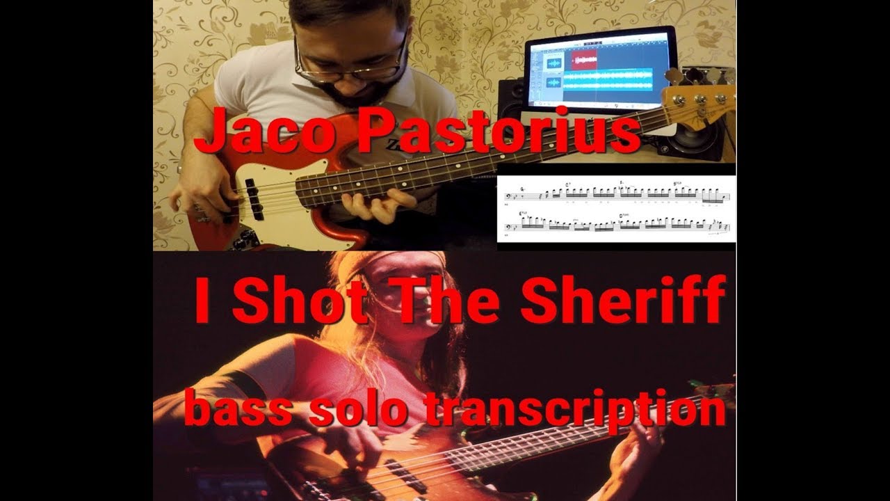 Jaco Pastorius: I Shot The Sheriff (bass solo transcription)