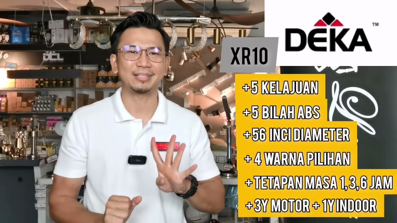 Top 5 | Kipas Siling Bawah Rm200, 2023