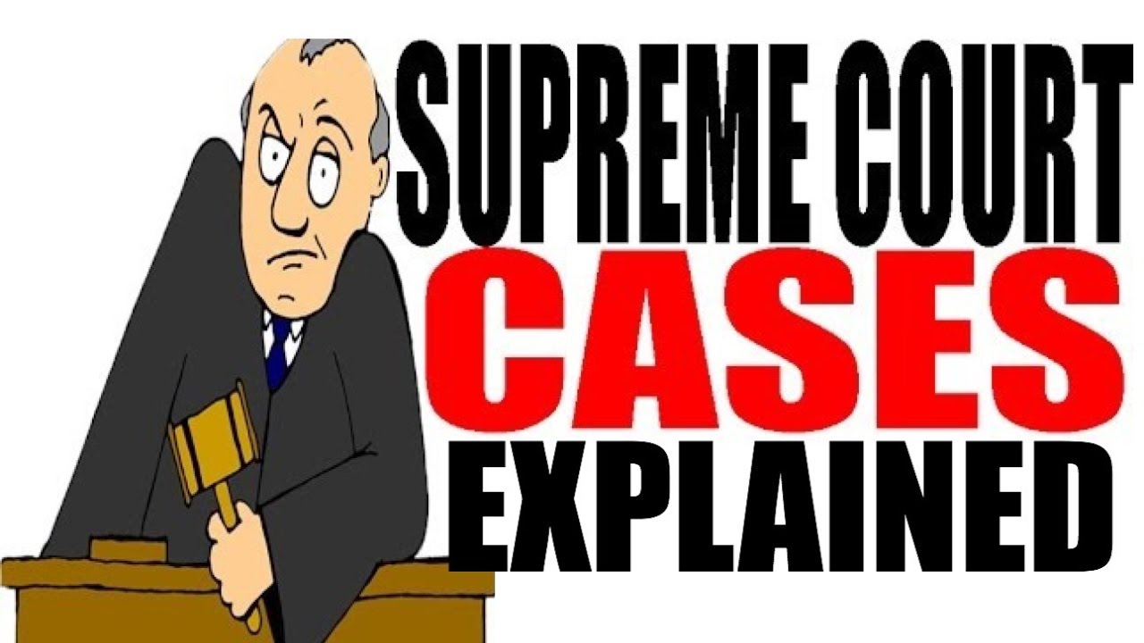 Supreme Court Cases For Dummies: US History Review
