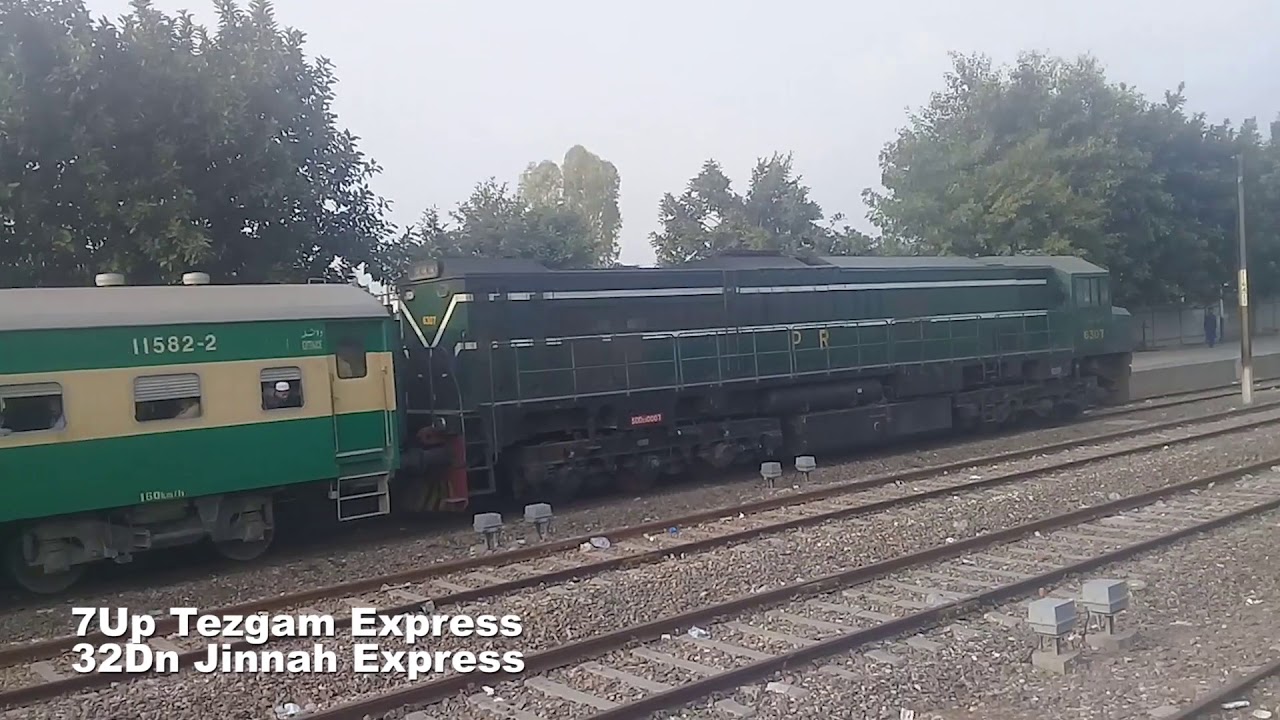 New Intro | Kot Radha Kishan Tow Famous Trains Crossing