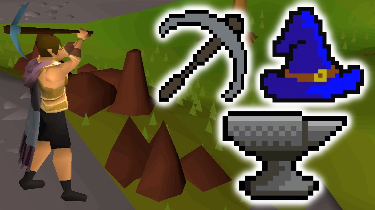 The Magic, Mining, and Smithing training method (GIM #9)