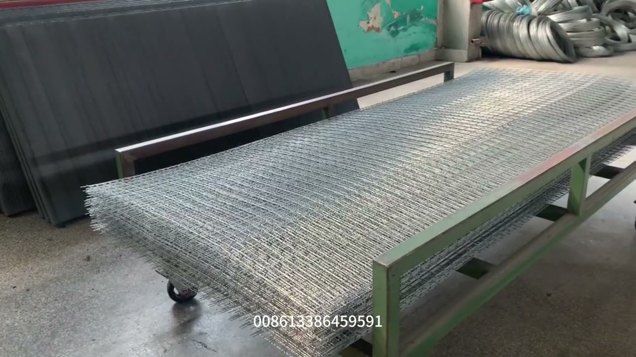 EPS 3D wire mesh wall panel welding machine with technology  #eps #3d #wire #mesh #wall #panel