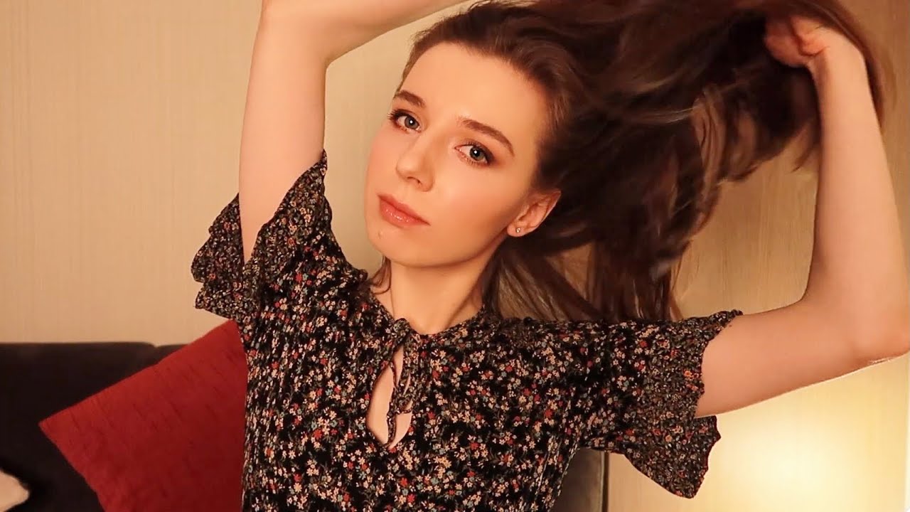 ASMR Pure close up whispering with mouth sounds. Face touching. Hand movements. For sleep.