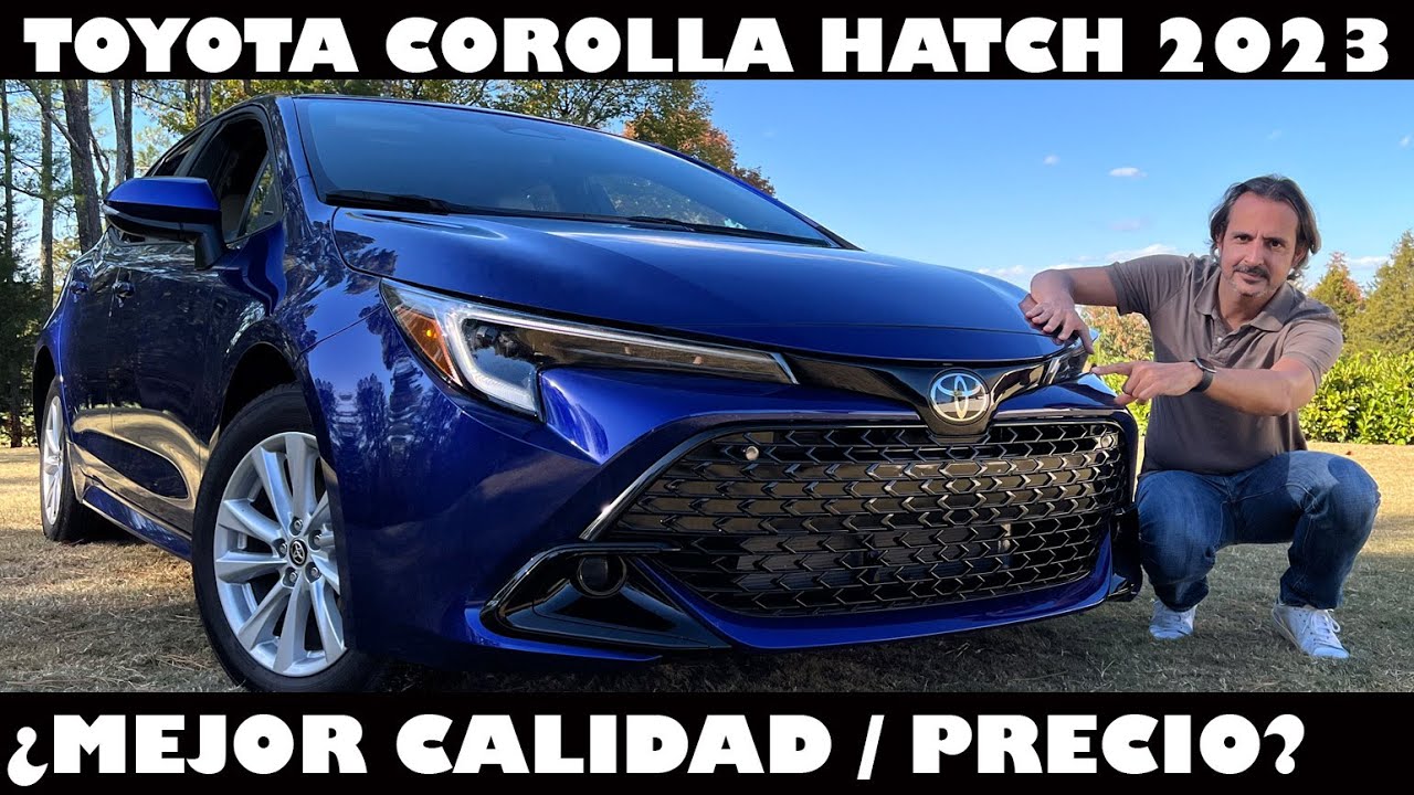 Toyota Corolla Hatchback 2023: Excelente calidad-precio... pero con un solo motor