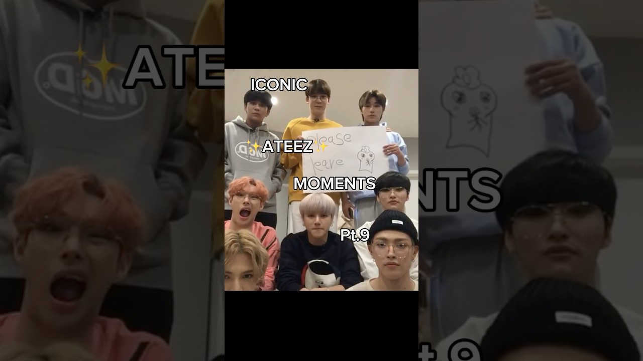 КУЛЬТОВЫЕ МОМЕНТЫ ATEEZ⭐️🎤🚨ч.9 #ateez #kpop #atiny #iconic