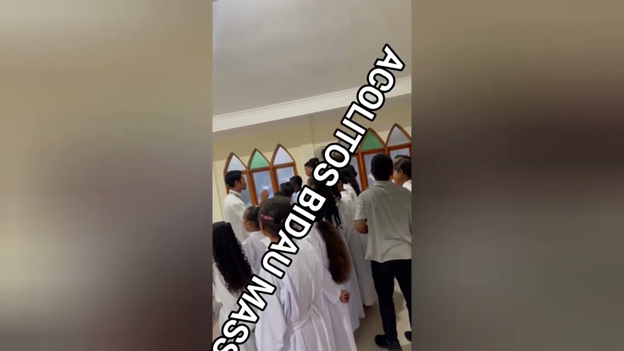 Musica Agradecimento (Sao_Tarcisio)🎸🎤⛪ Coral_Akolitus_Bidau_Massau