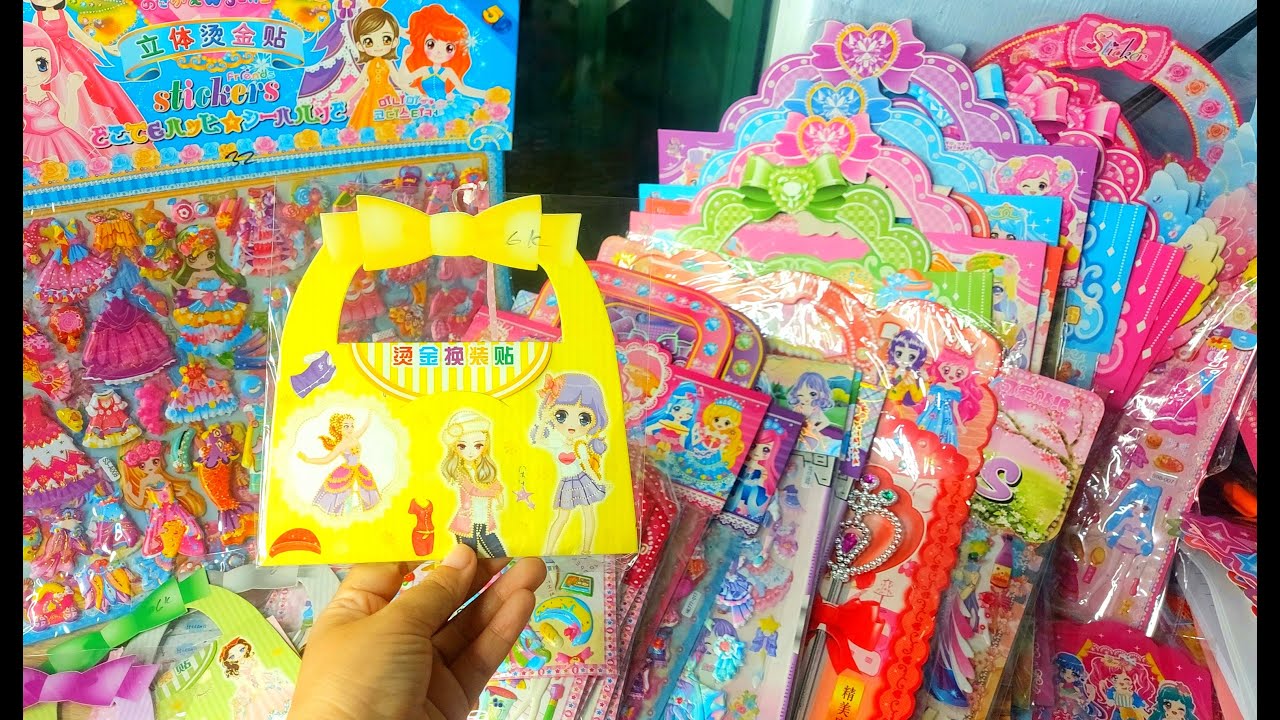 Khui hình dán 32k:Tranh ghép Công chúa-Cào than-Gỗ-Hộp màu nước/Trang điểm Búp bê/1001 Câu Chuyện