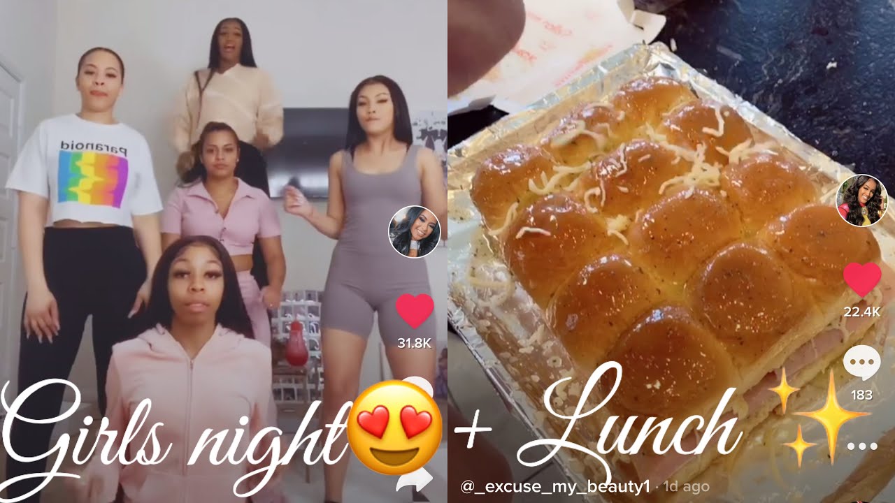 I HAD A GIRLS NIGHT AND MADE HAWAIIAN KING SLIDERS