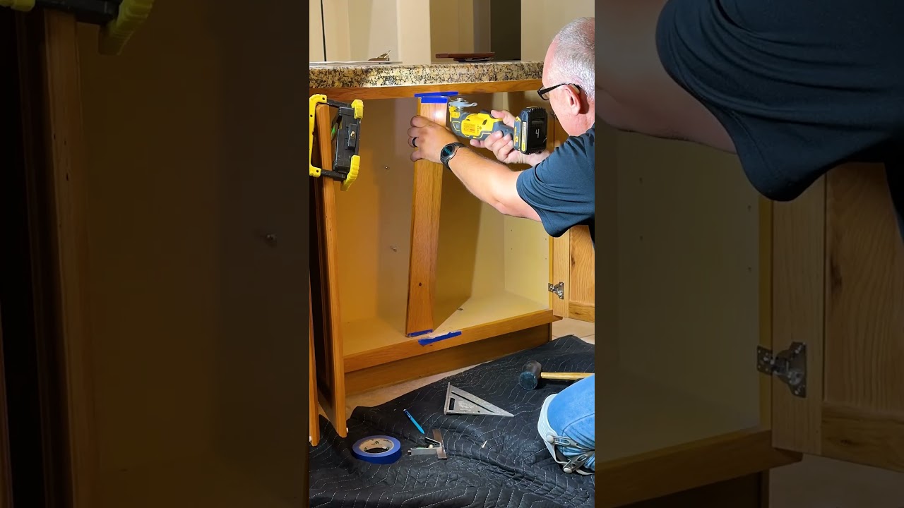 How to remove a Cabinet Stile