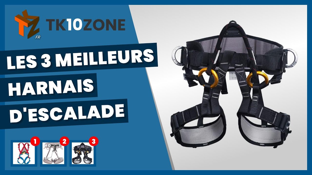 Les 3 meilleurs harnais d'escalade