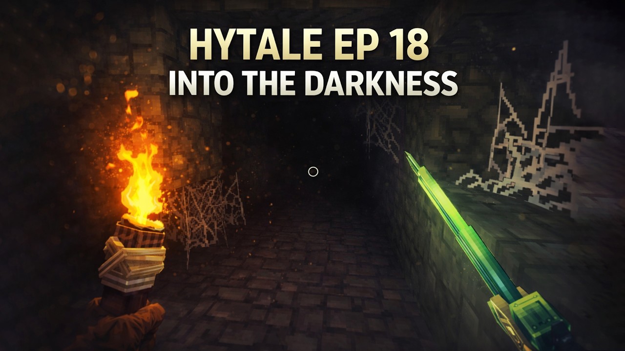 INTO THE DARKNESS 🕯️ | Hytale EP 18 Cave Exploration