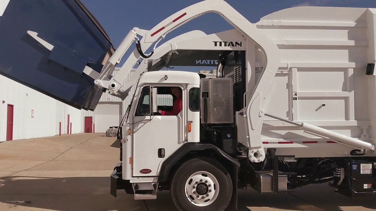 Titan Auto Dump Front Loader Demonstration