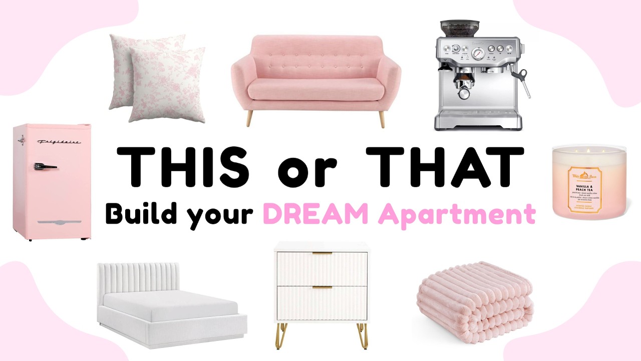 Build your DREAM Apartment | THIS or THAT 🌸🌴🌊