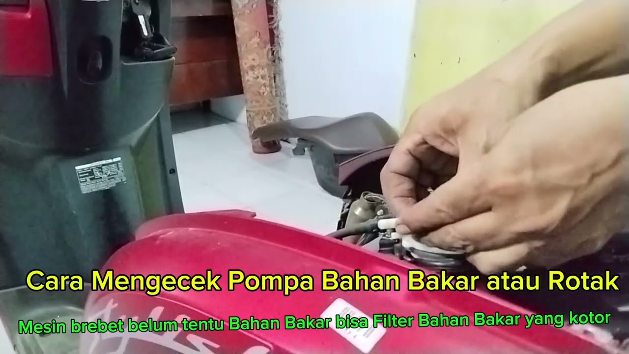 Motor Injeksi Brebet lakukan pengecekan Pompa Bahan Bakar dan Filter Bahan Bakar