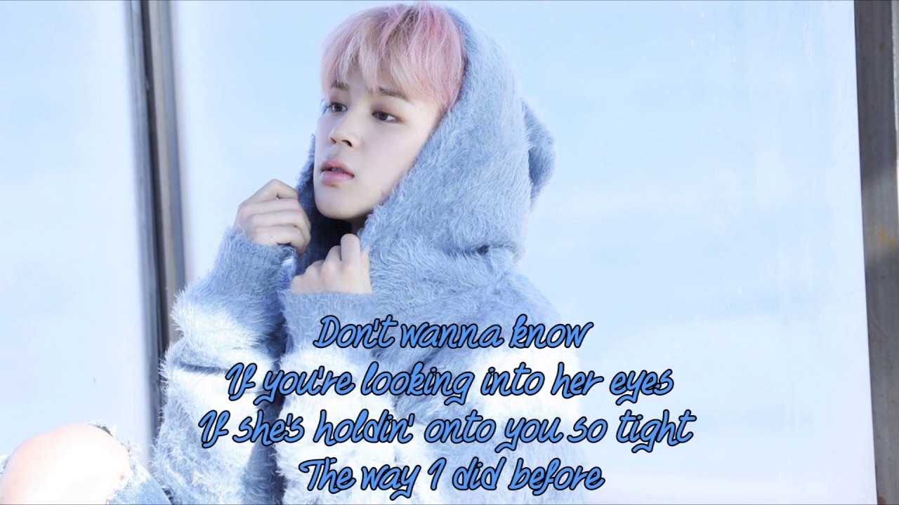 Duet with Jimin (Karaoke) - We Don't Talk Anymore Instrumental + Lyrics
