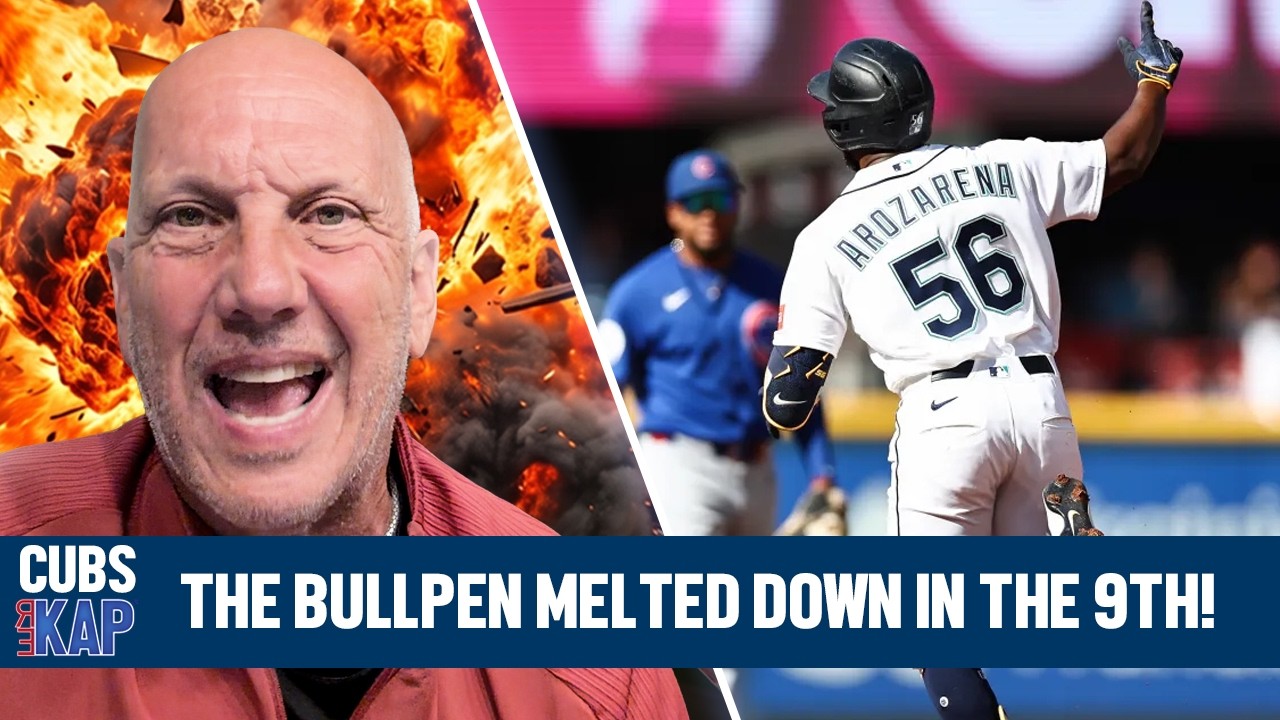 ОБЗОР &reg;: ⚾️ Поражение Chicago Cubs от Seattle Mariners со счётом 5:4. &laquo;Буллпен ПРОВАЛИЛСЯ в 9-м и...