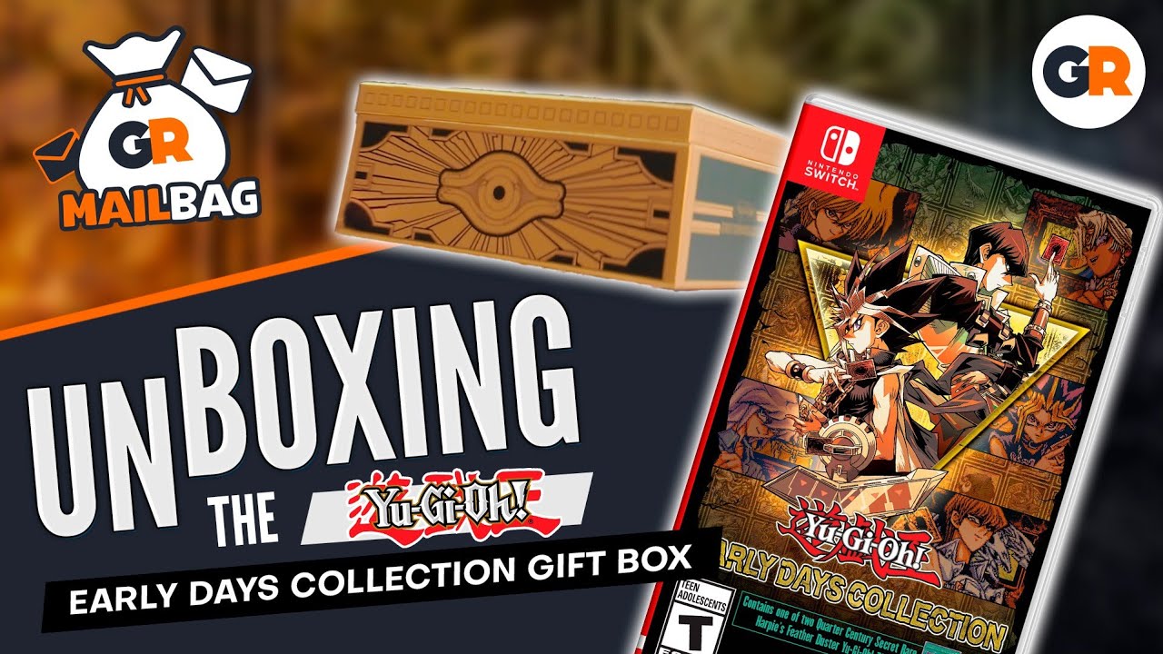 Yu-Gi-Oh! Early Days Collection Gift Box Unboxing - Game Rant Mailbag