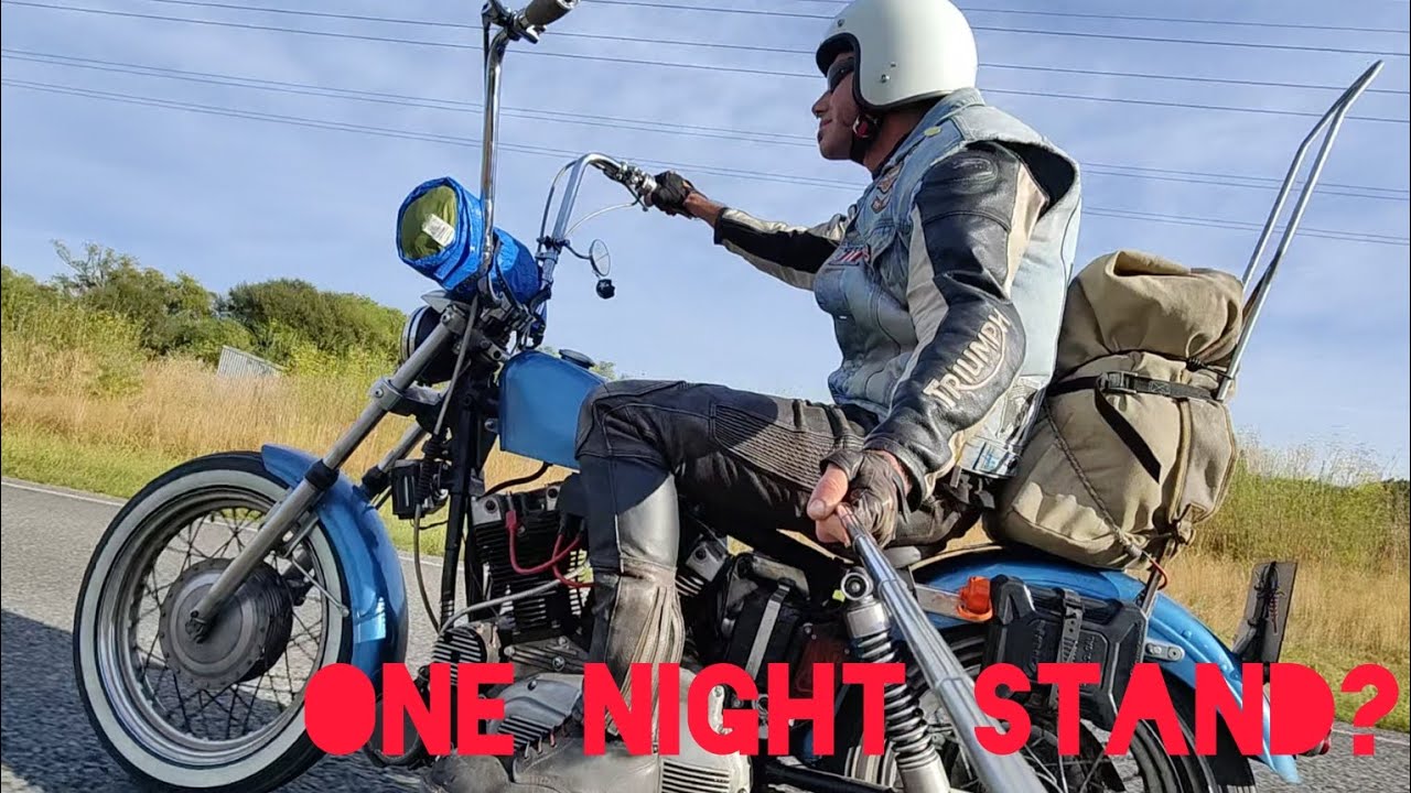 ONE NIGHT STAND 2024, big trip for my 1970 Ironhead Sportster