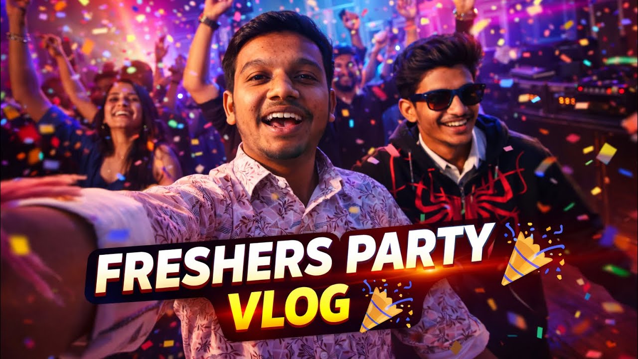 Fresher Party Memories: Dance, Fun aur Sadi Pehnai Moment🥳|| 