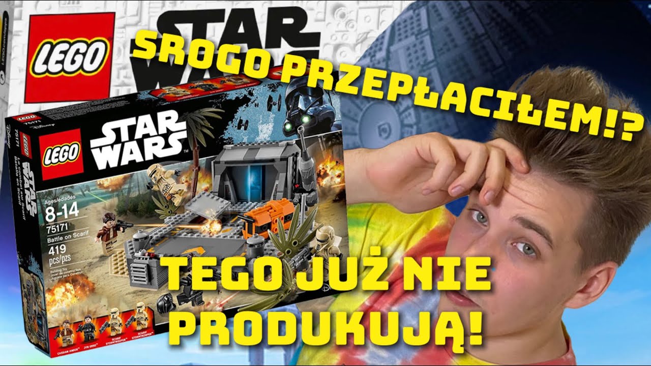 NIKT TEGO NIE OTWIERAŁ OD 6LAT! Lego Bitwa na Scarif 75171