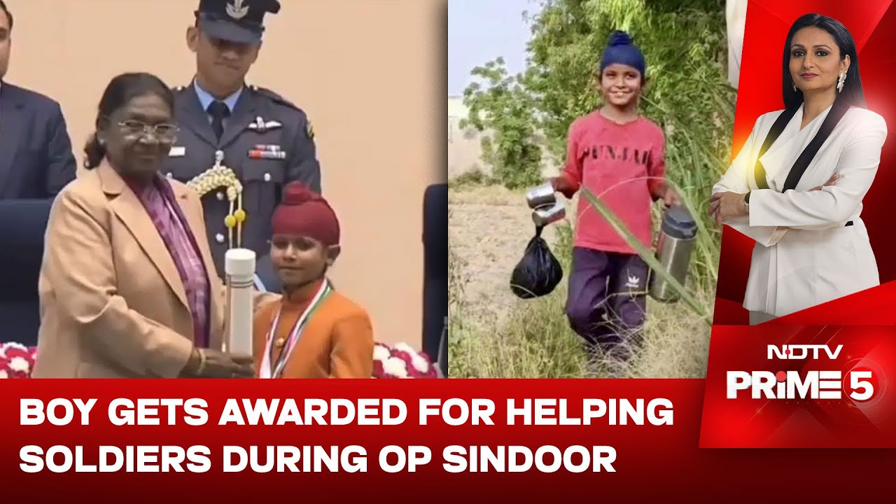Bal Puraskar Award Winners | Boy, Delivered Tea, Lassi To Soldiers During Op Sindoor, Gets Awarded