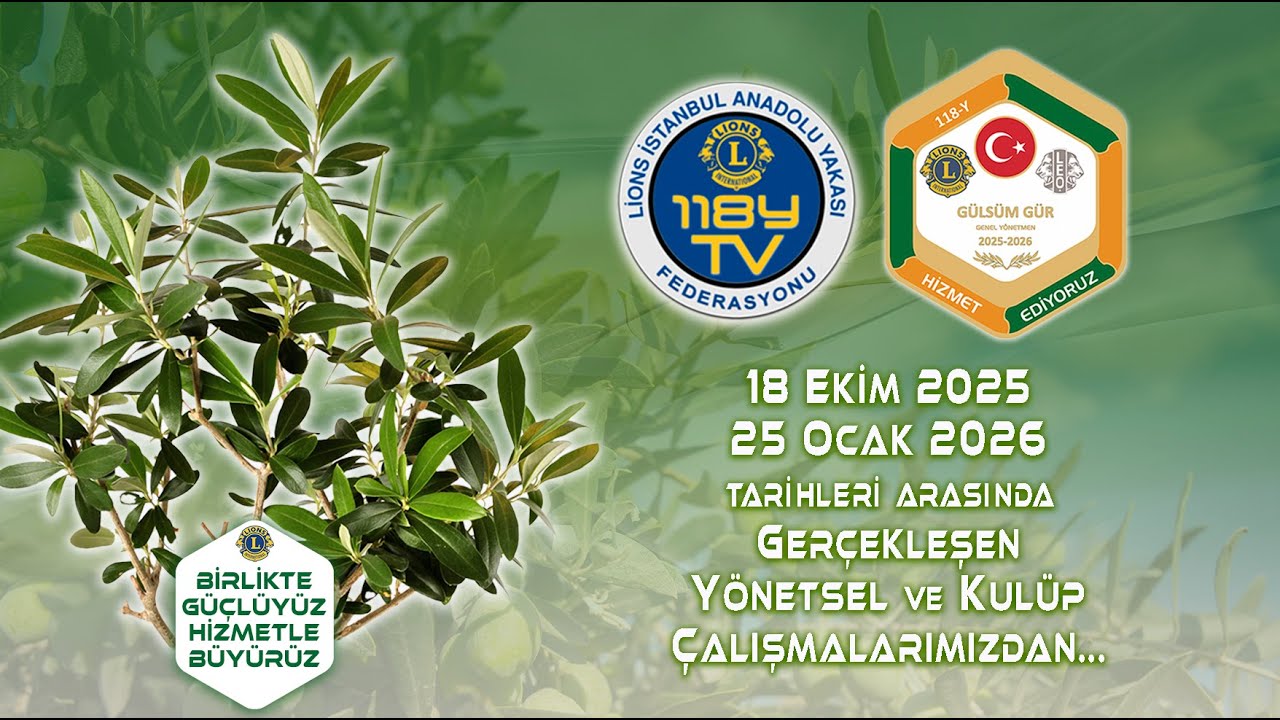3 KABINE SUNUMU 25 OCAK 2026...#lions118y #HizmetEdiyoruz