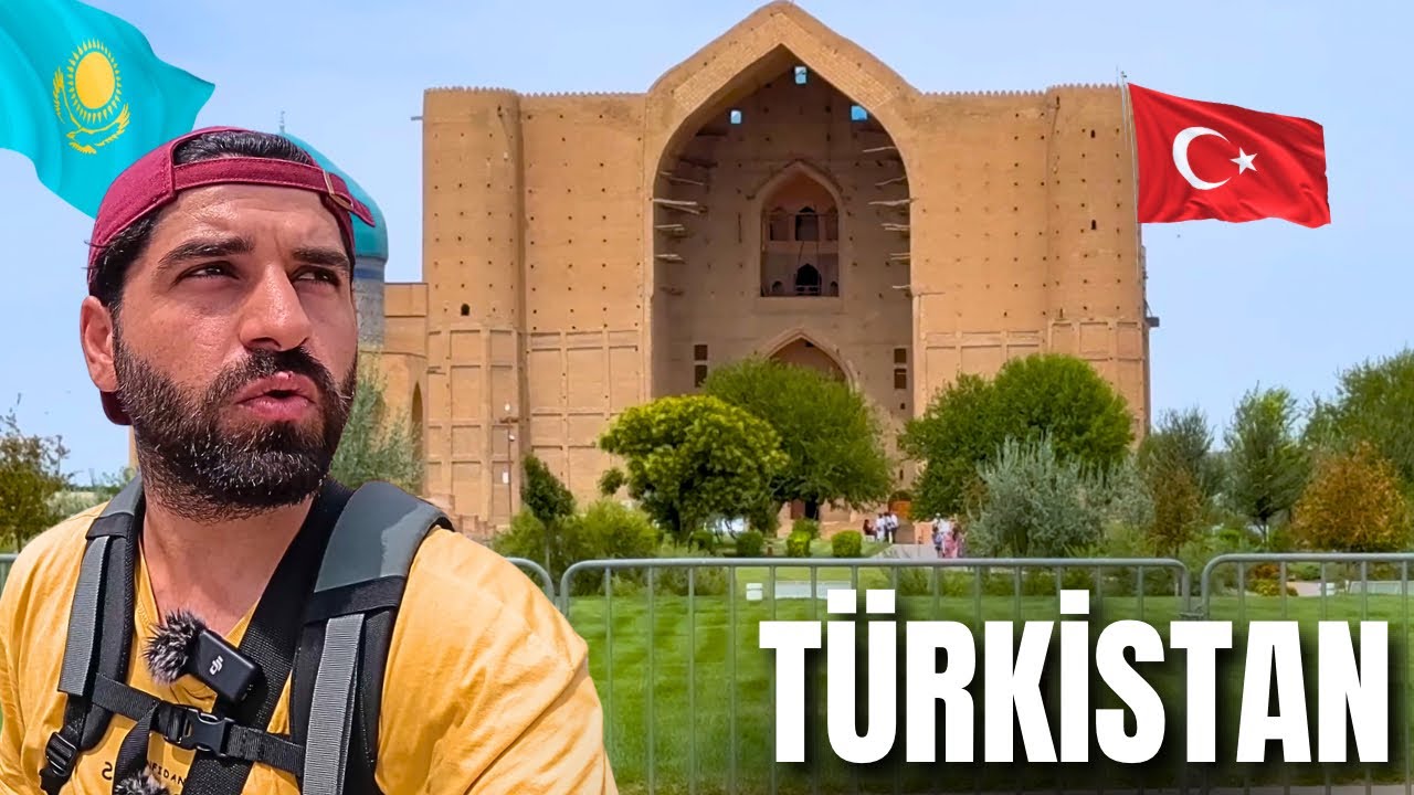 Я отправляюсь в Туркестан, важнейший город тюркского мира 🇰🇿 ~264