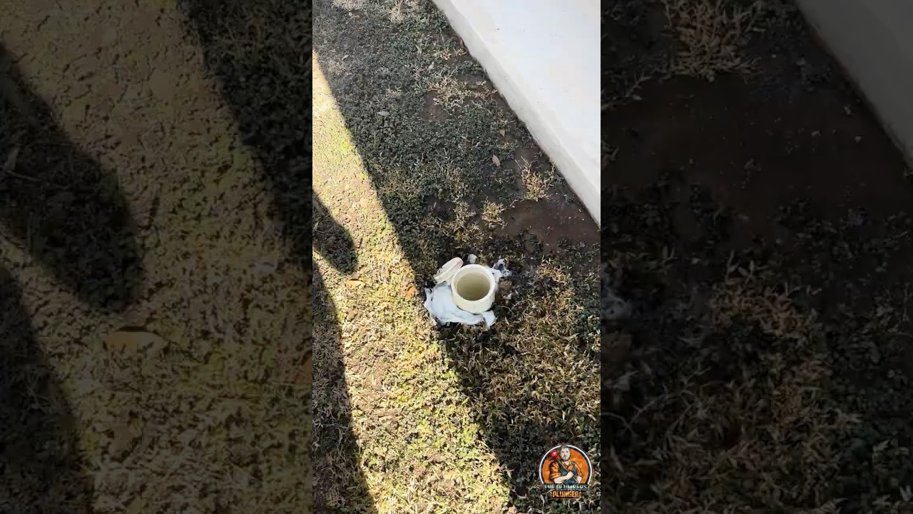 Udrażnianie zatkanego gł&oacute;wnego kanału ściekowego