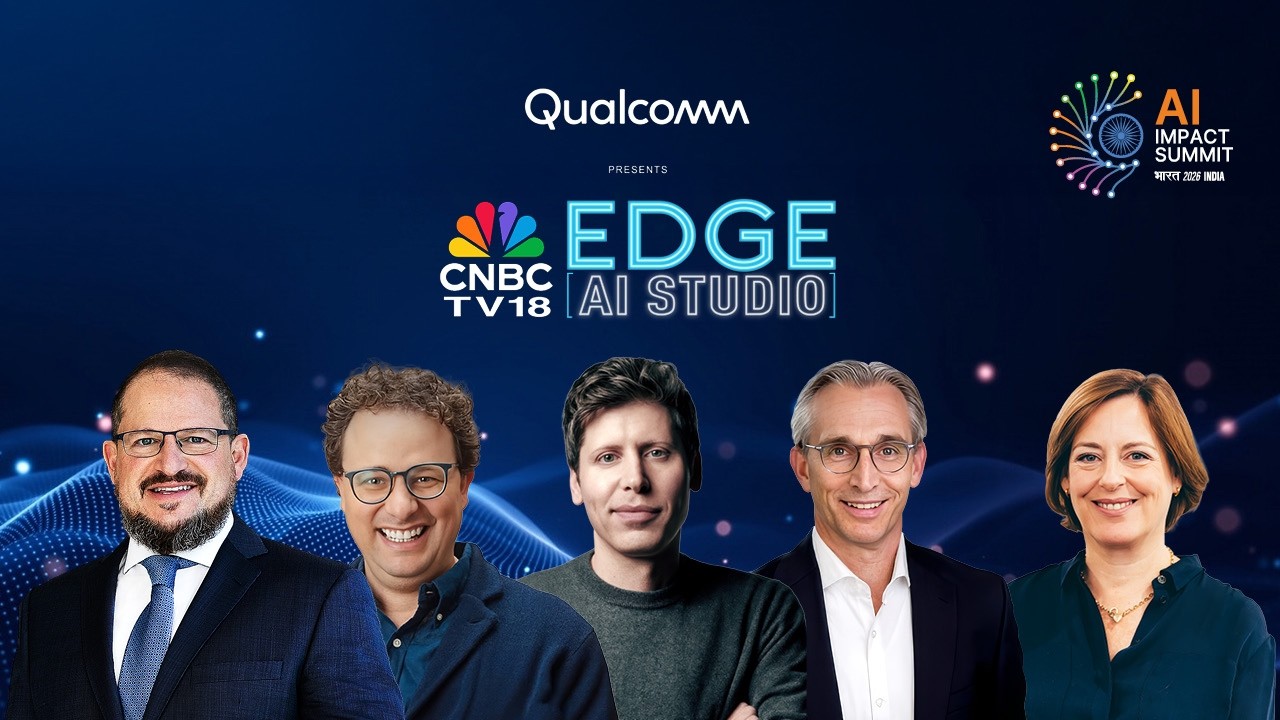 LIVE: Qualcomm × CNBC-TV18 Edge AI Studio | India AI Impact Summit 2026 (17th Feb)