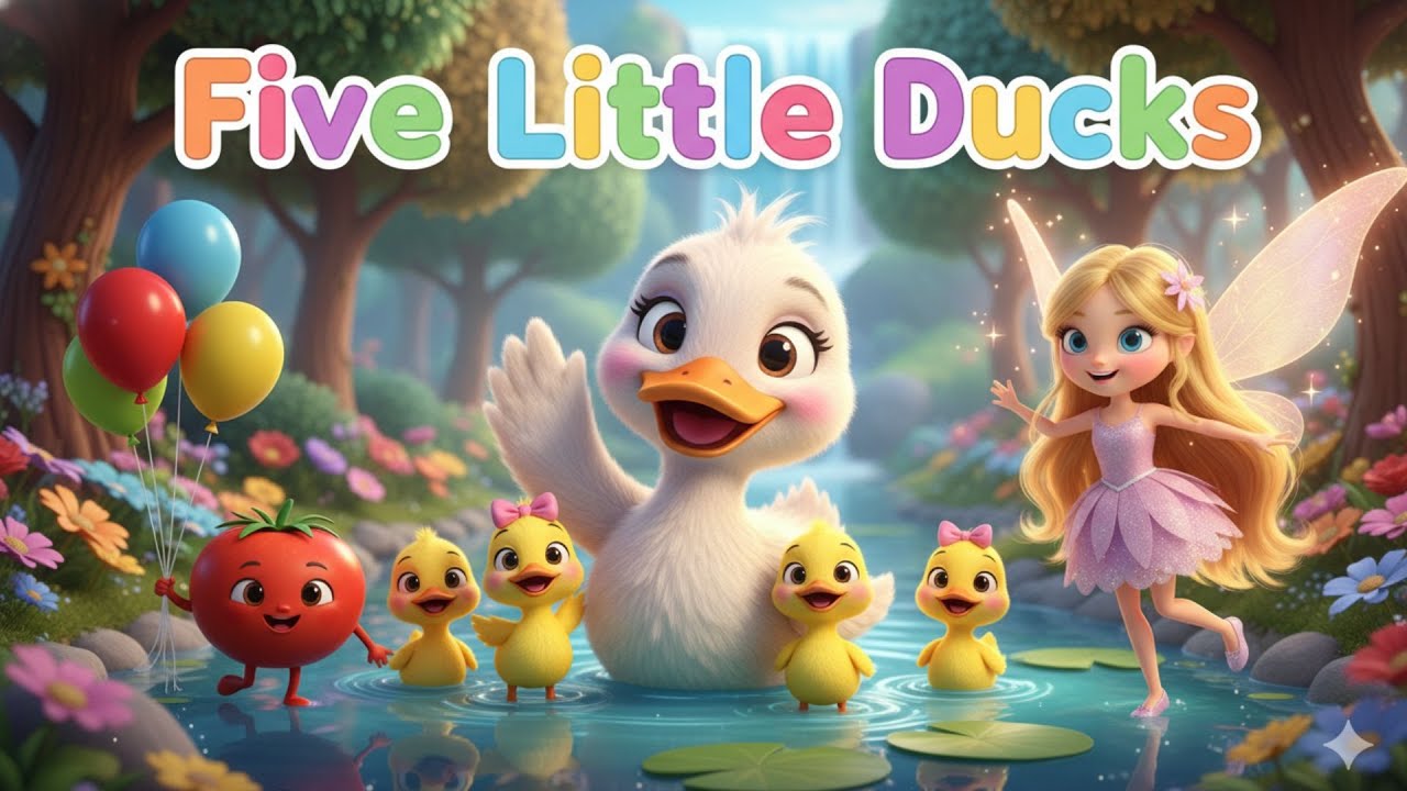 Five Little Ducks 🦆 | Tomato Dance 🍅 | Fairy Girl ✨ | Kids Songs & Rhymes