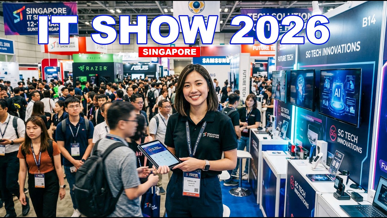 🇸🇬 Singapore IT Show 2026 Tour | One of Singapore’s “Big Four” Consumer Tech Exhibitions at Suntec👍