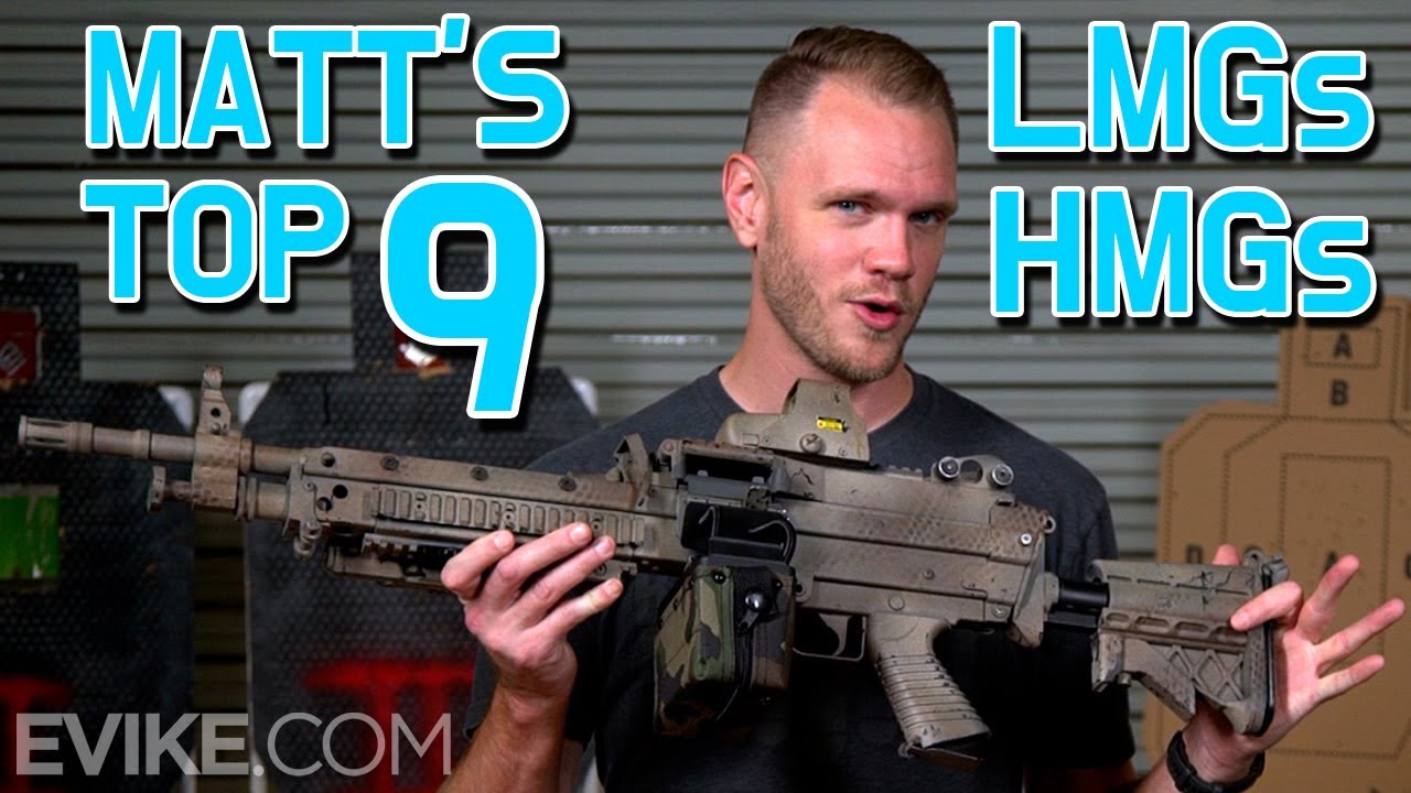 Best Airsoft LMGs & HMGs