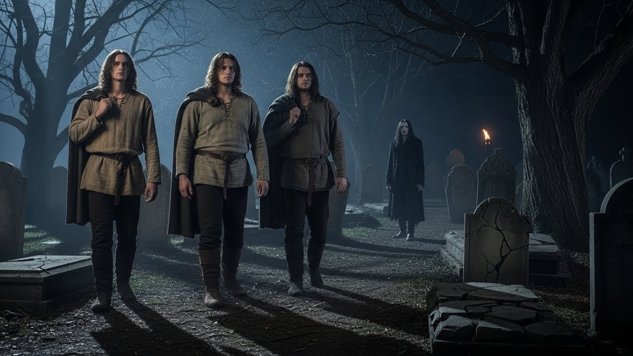 Vampirul trăia singur într-un cimitir vechi — până când trei giganți au sosit: „Cunoaște-ți copiii.”