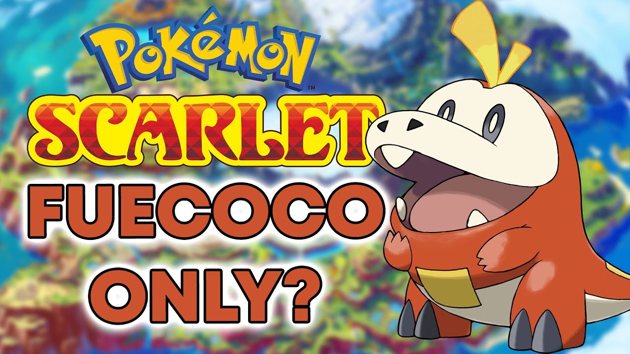 Can You Beat Pokemon Scarlet With JUST Fuecoco?