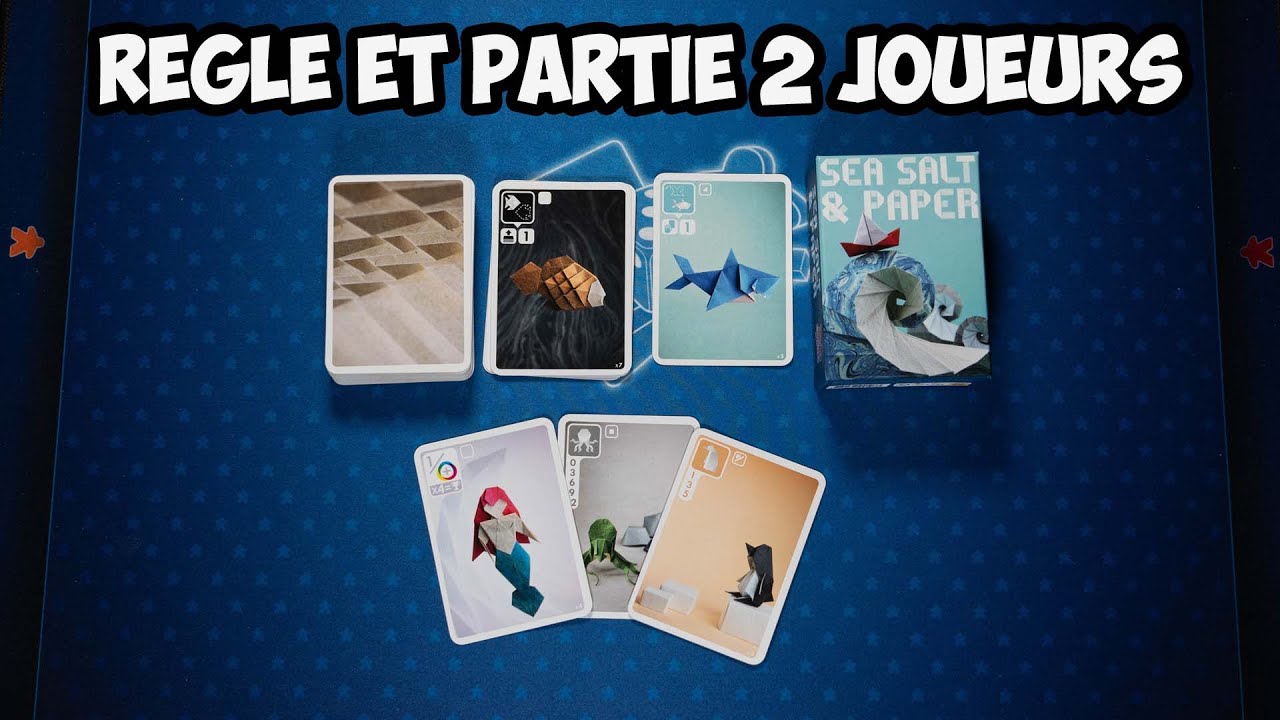 Sea Salt & Paper - REGLE ET PARTIE 2 JOUEURS