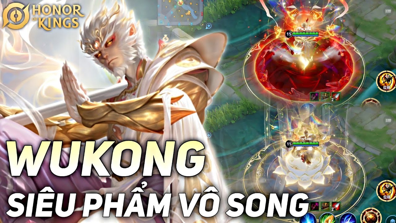 [ HONOR OF KINGS / VGVD ] REVIEW TRANG PHỤC SIÊU PHẨM VÔ SONG CỦA TÔN NGỘ KHÔNG ( VÔ TƯỚNG )