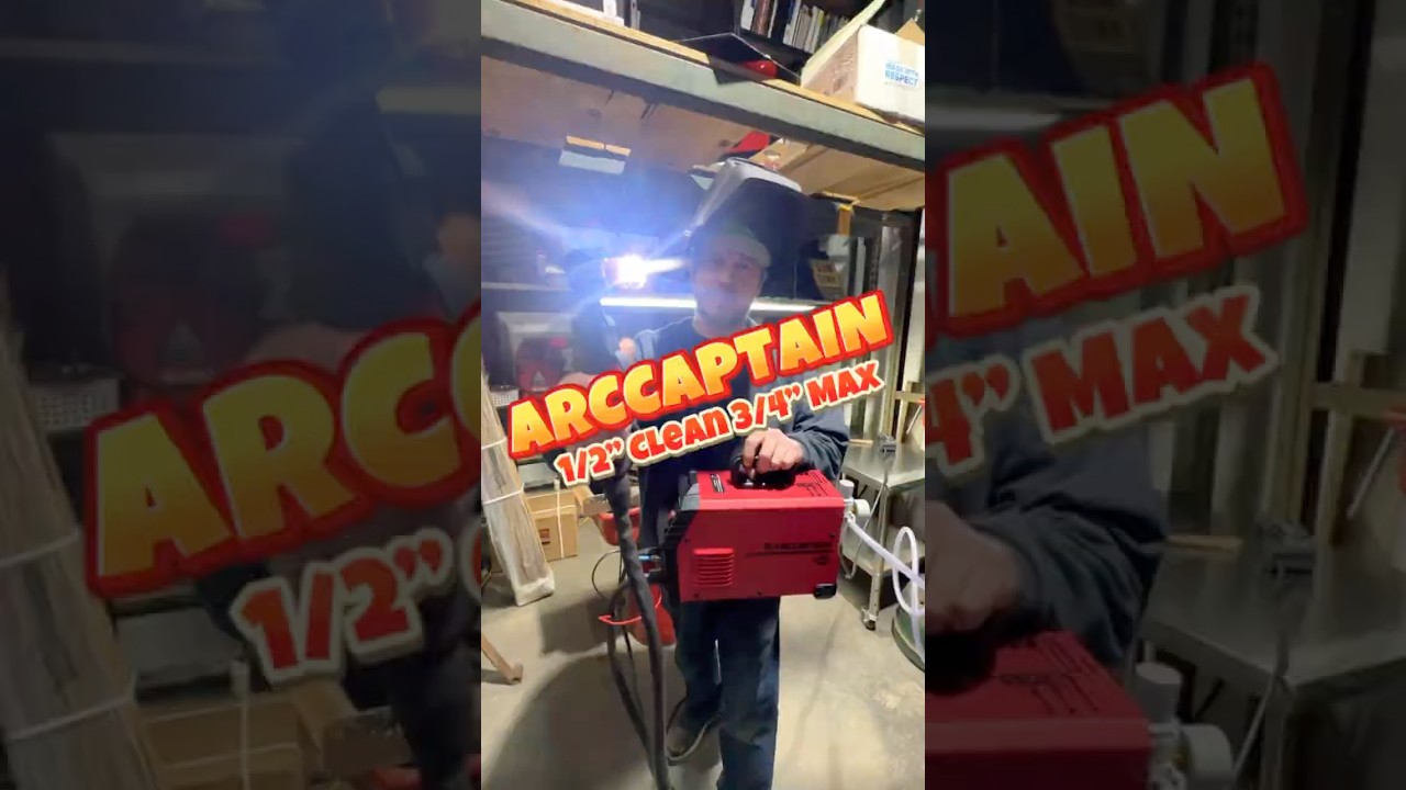 Плазменный резак ARCCAPTAIN CUT 55 — это ПОТРЯСАЮЩИЙ плазменный резак. Чистый рез 1/2 дюйма, макс...