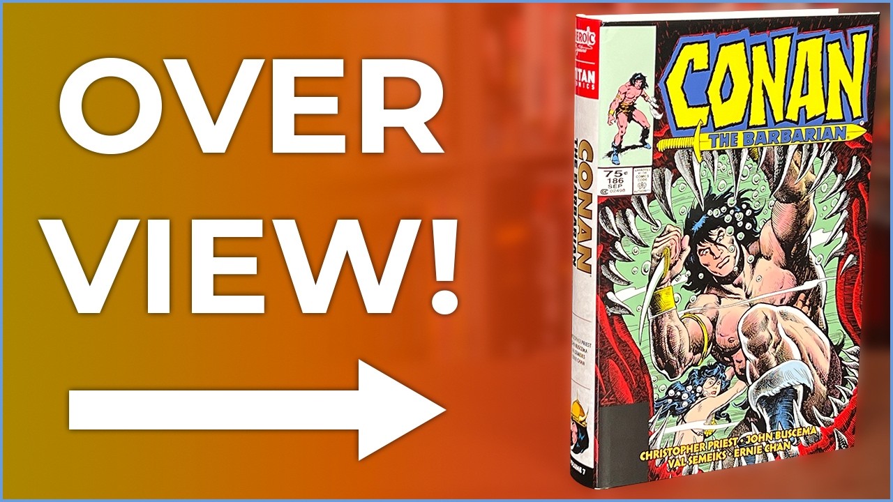Обзор седьмого тома оригинального комикса «Конан-варвар» | Колодец душ | Кровавый рассвет | Исход
