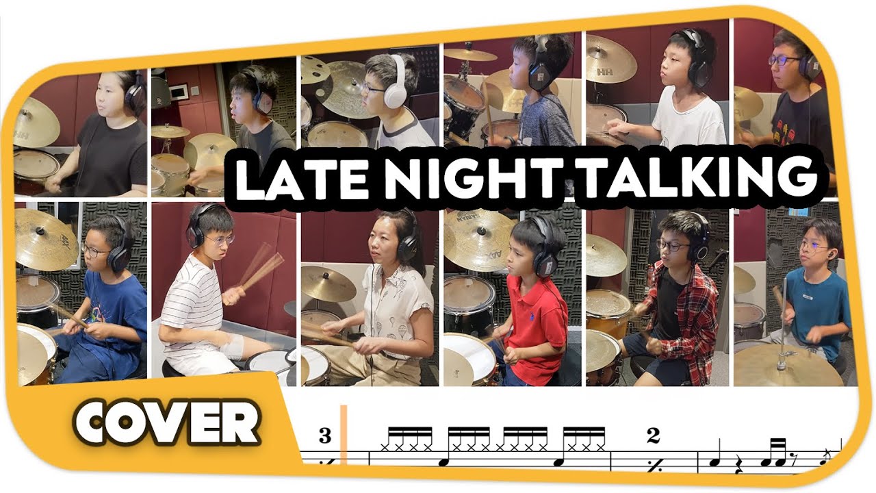 Late Night Talking - Harry Styles (Drum Cover and Notations)