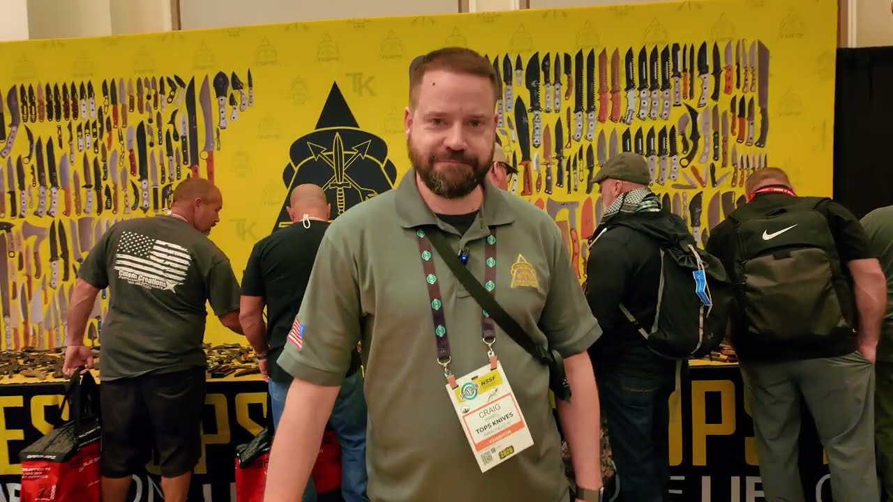 Shotshow 2026! @TOPSKnivesofficial, Craig shows us the new prototypes!